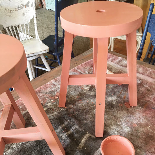 IKEA HACK | How to Paint a Stool Using Milk Paint Samples