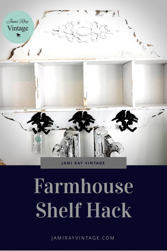 Farmhouse Shelf Hack | YouTube Video