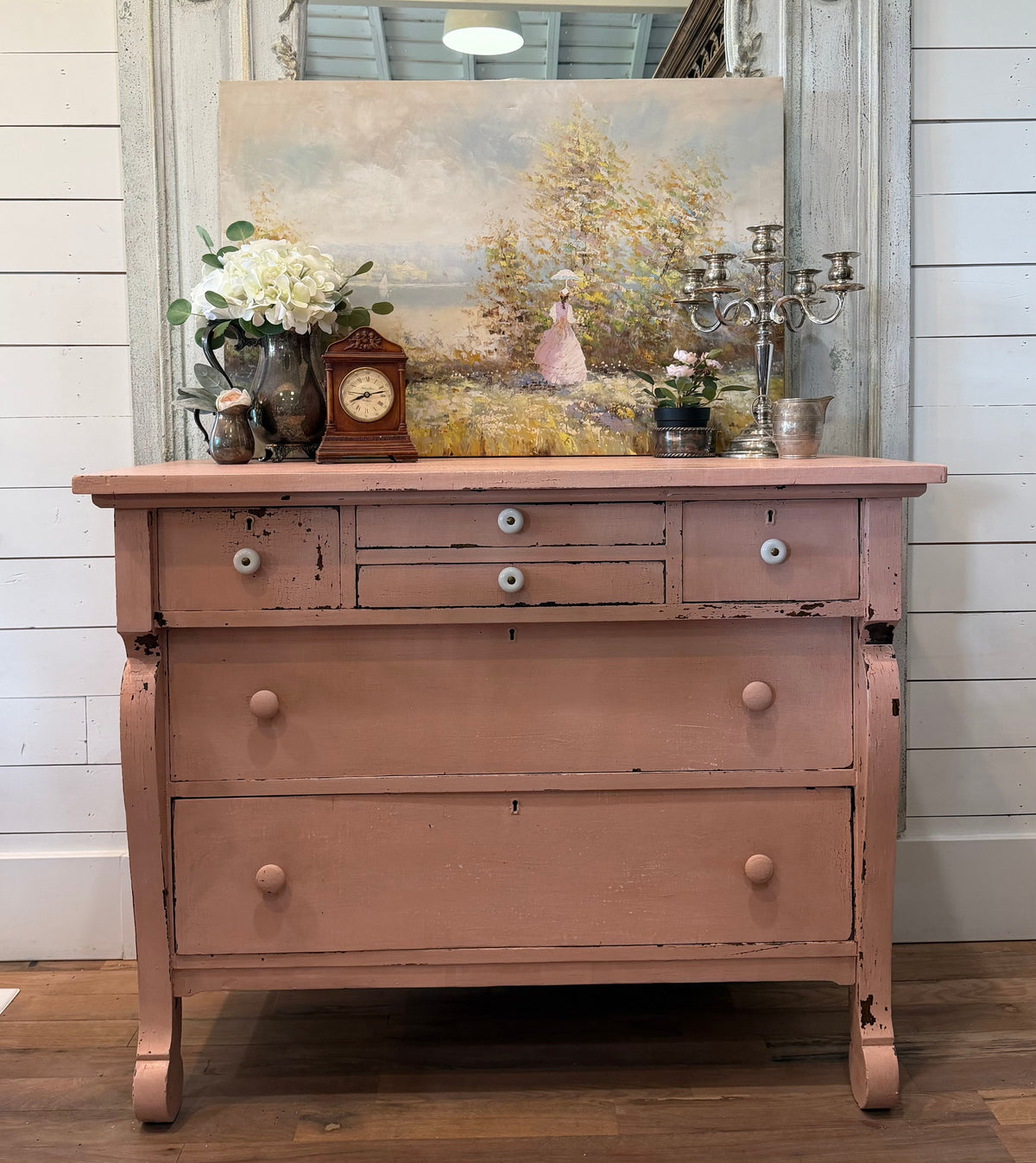 How to Get an Authentic Old-World Chippy Finish with Sweet Pickins Milk Paint
