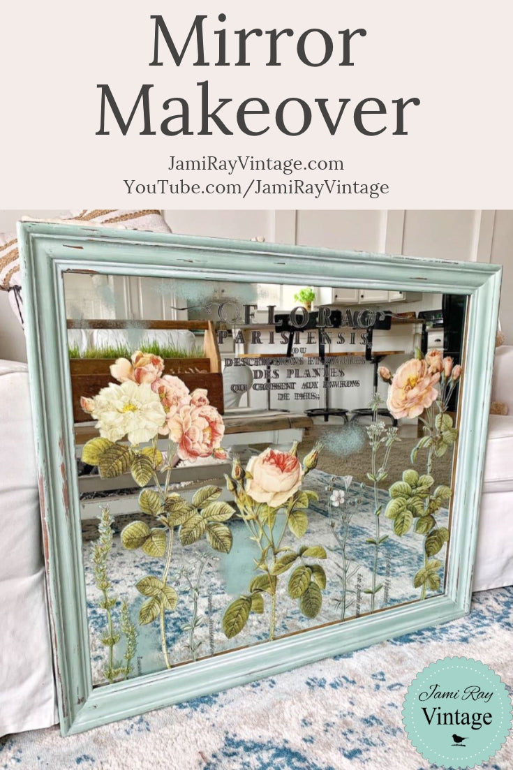 Mirror Makeover | Saturday's Live With Giveaway Jami Ray Vintage