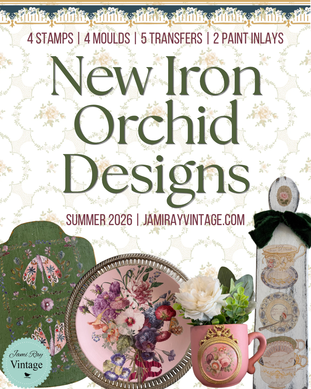 French Country Dreams: Styling with the 2026 Summer Release from Iron Orchid Designs