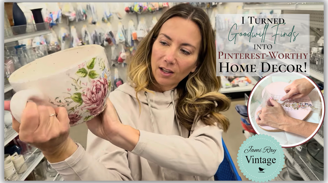 I Turned Goodwill Finds into Pinterest Worthy Home Decor