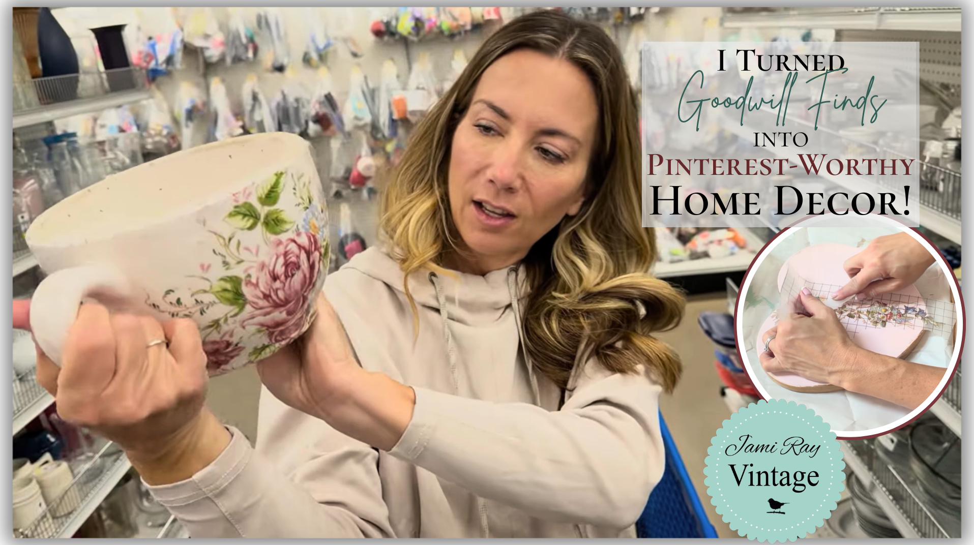 I Turned Goodwill Finds into Pinterest Worthy Home Decor