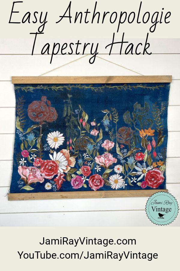 Easy Anthropologie Tapestry Hack Jami Ray Vintage