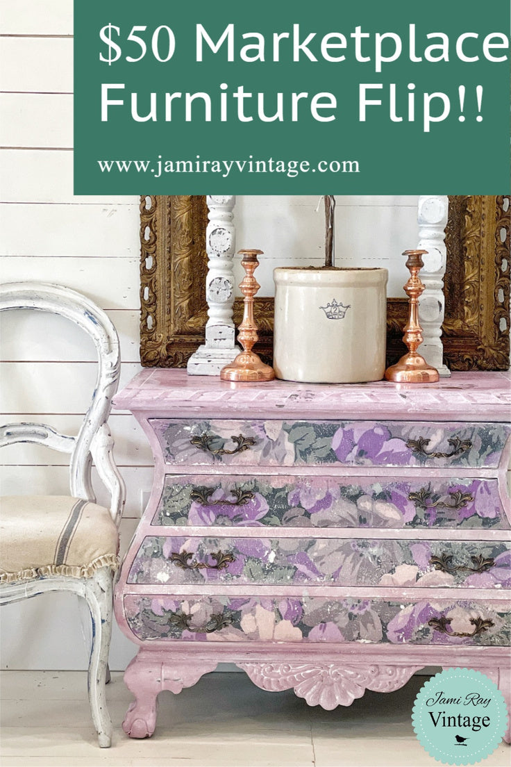 $50 Marketplace Furniture Flip!! Jami Ray Vintage
