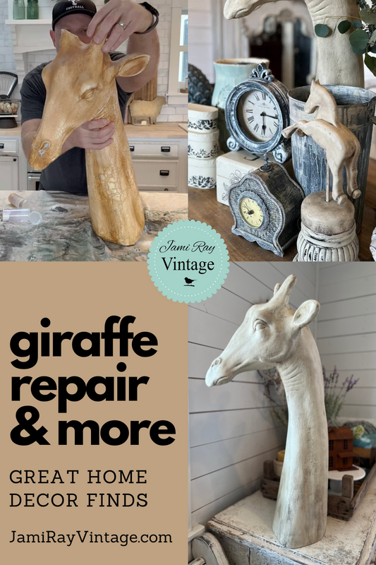 pinterest photo of giraffe repair and more by Jami Ray Vintage