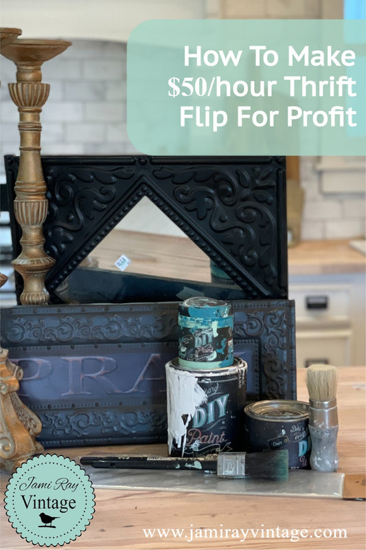 How To Make $50/hour Thrift Flip For Profit