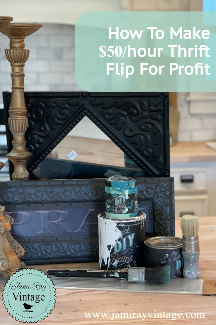 How To Make $50/hour Thrift Flip For Profit Jami Ray Vintage