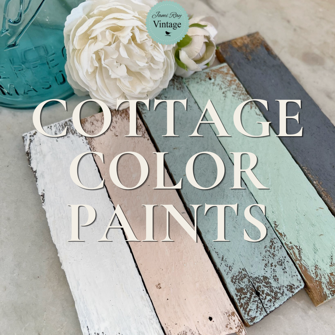 Cottage Color Paints, Curated by Jami Ray Vintage by DIY Paint, one step paint, water based, furniture, home decor