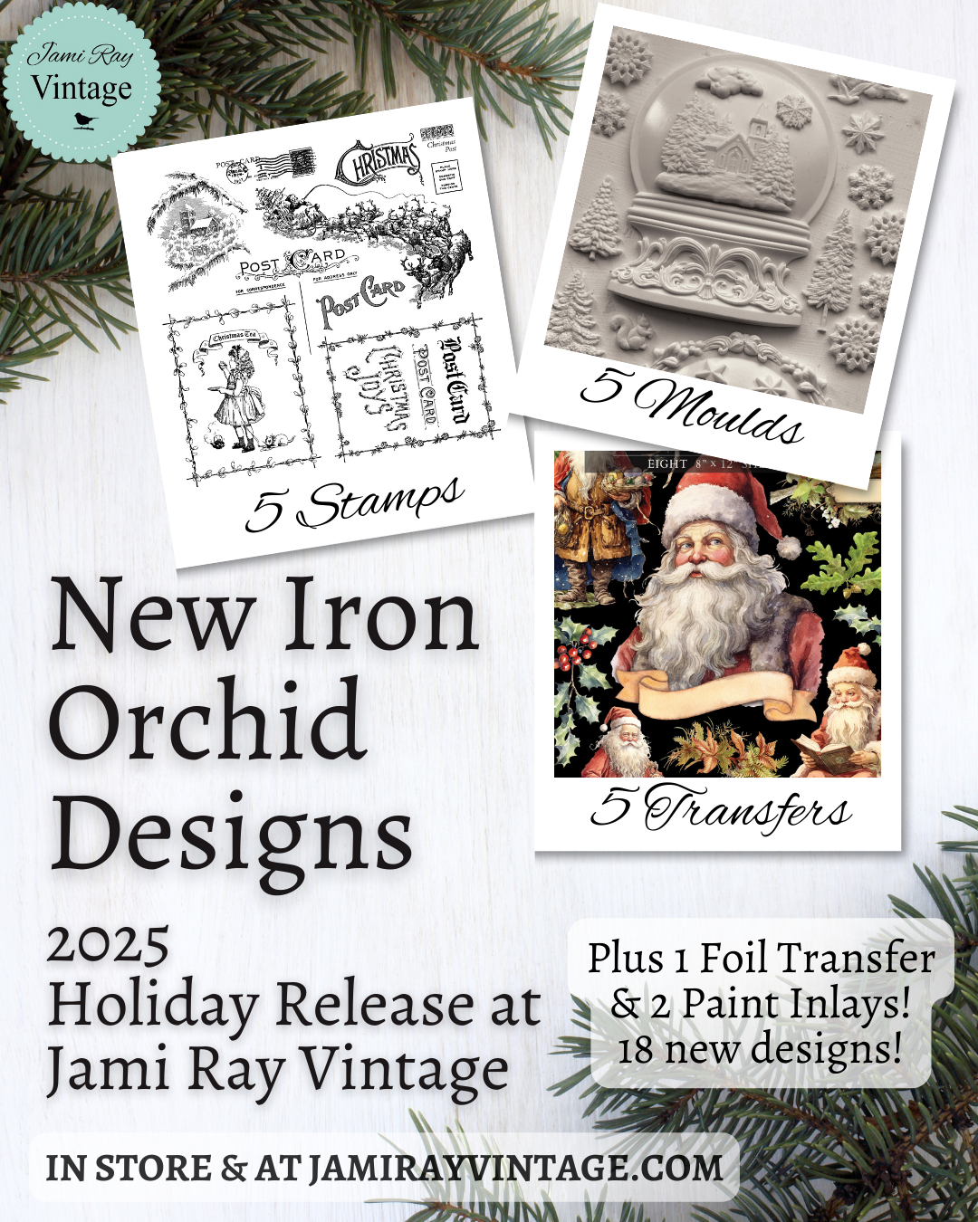 New Iron Orchid Designs