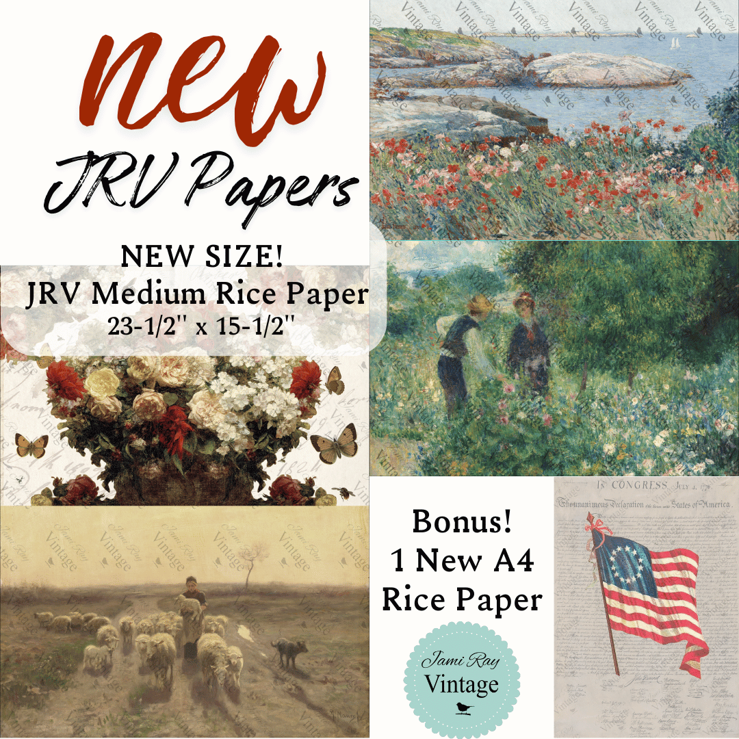 JRV Medium Rice Paper – Jami Ray Vintage