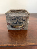 Wood Planter with handle