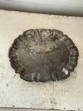 Vintage silver plate platter