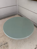 Ceramic blue cake plate