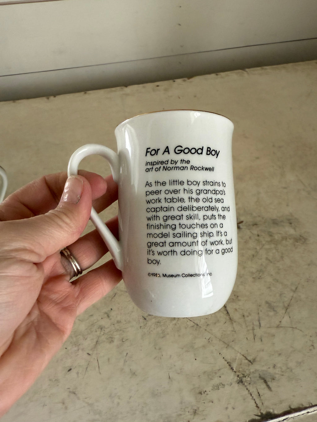 Norman Rockwell Collectible Mugs