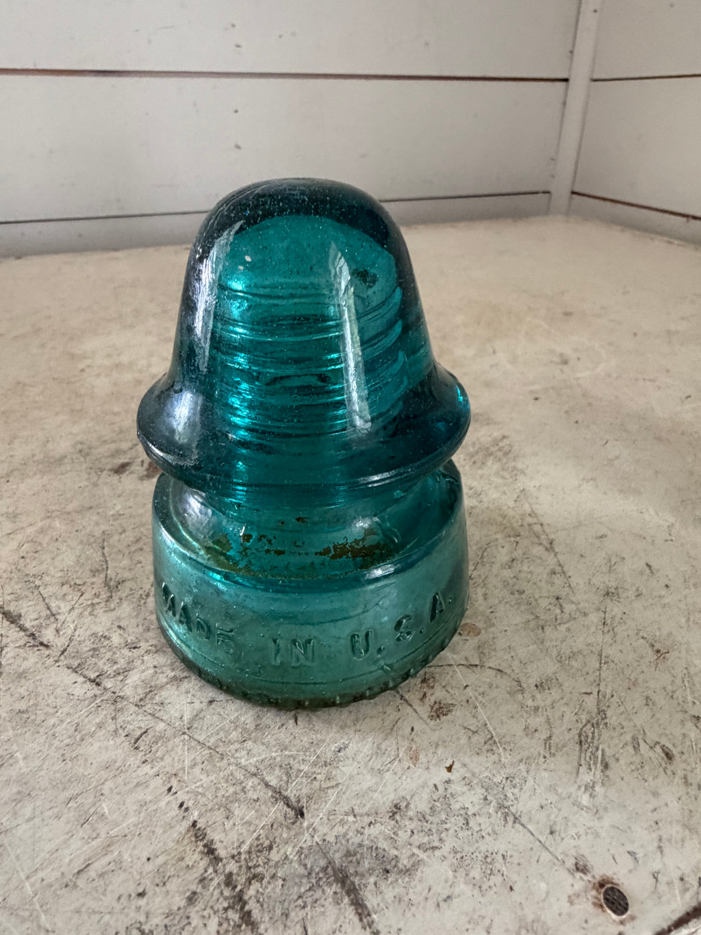 Antique glass insulator sold individually