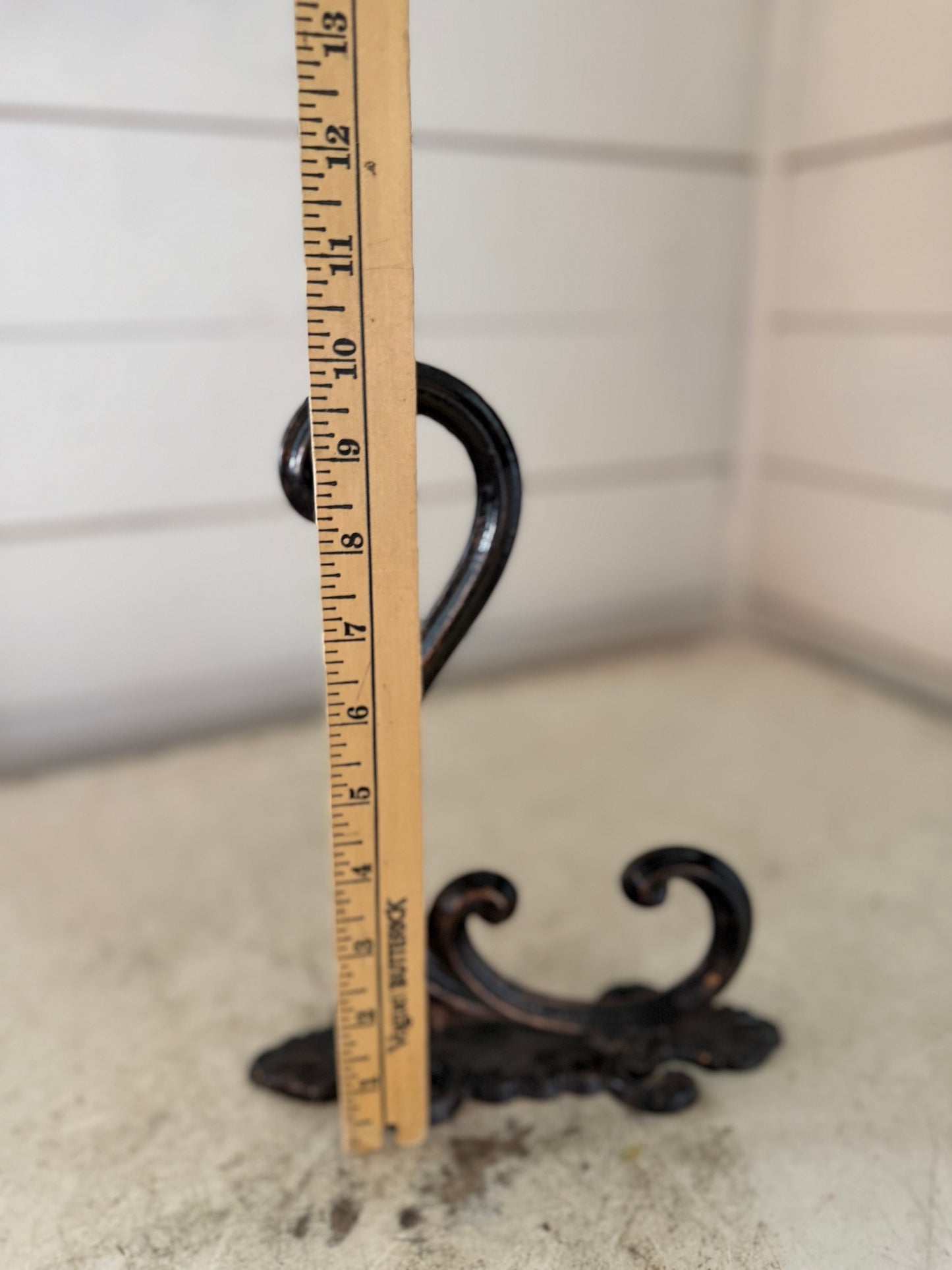 Ornate Cast-iron hat hook