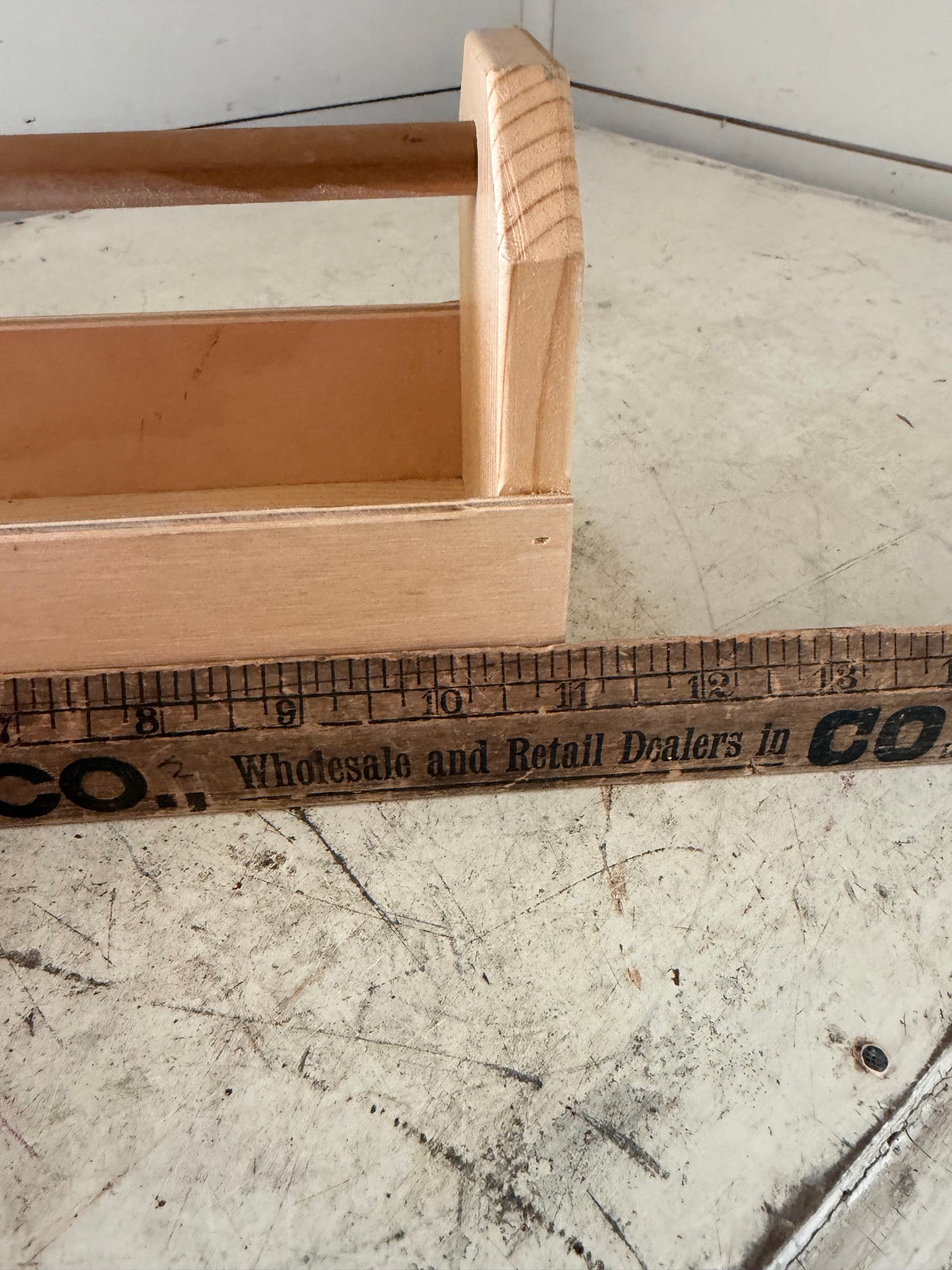 Small wood tote will get makeover