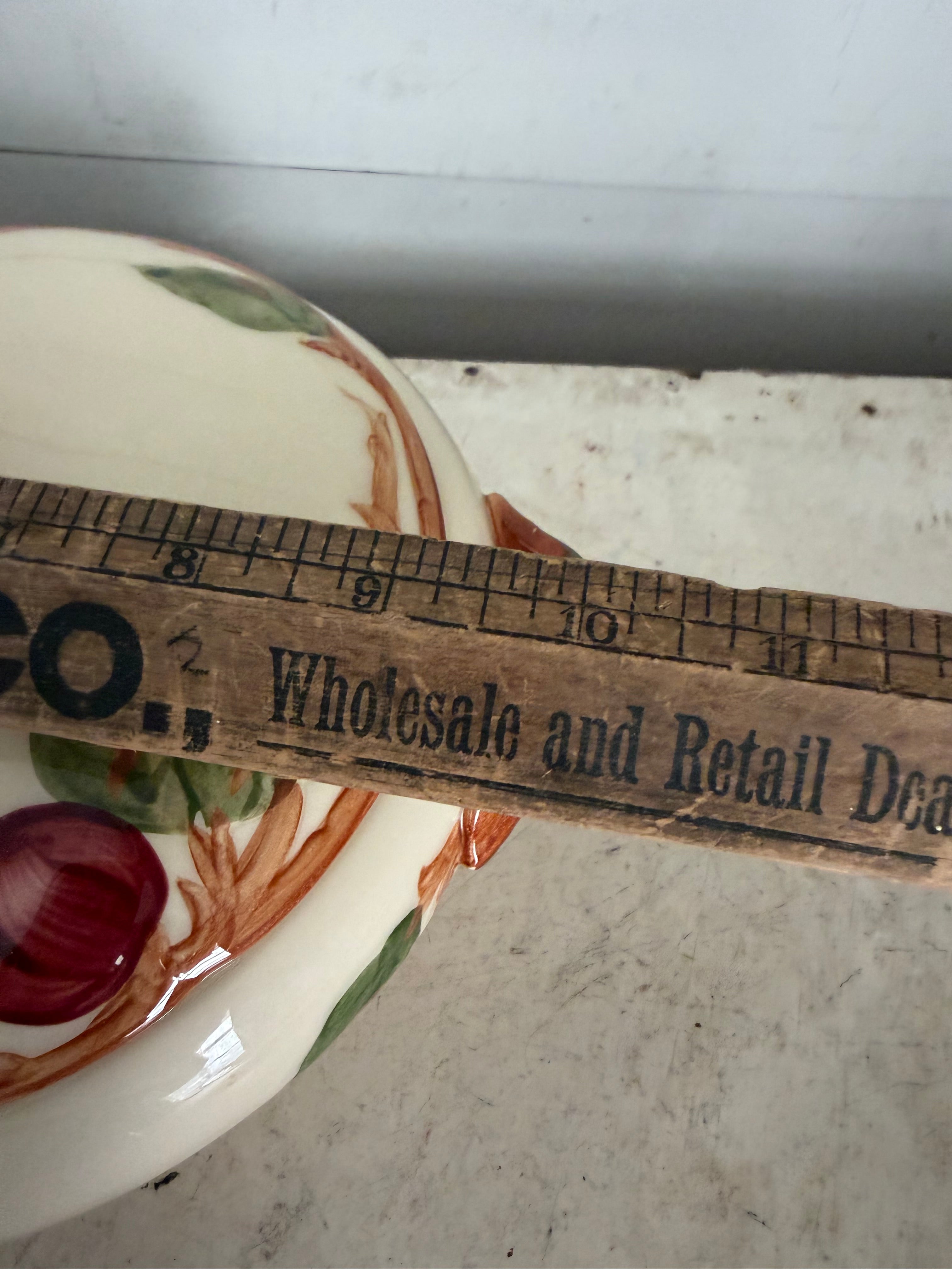 Franciscan Apple pattern with chips sold individually