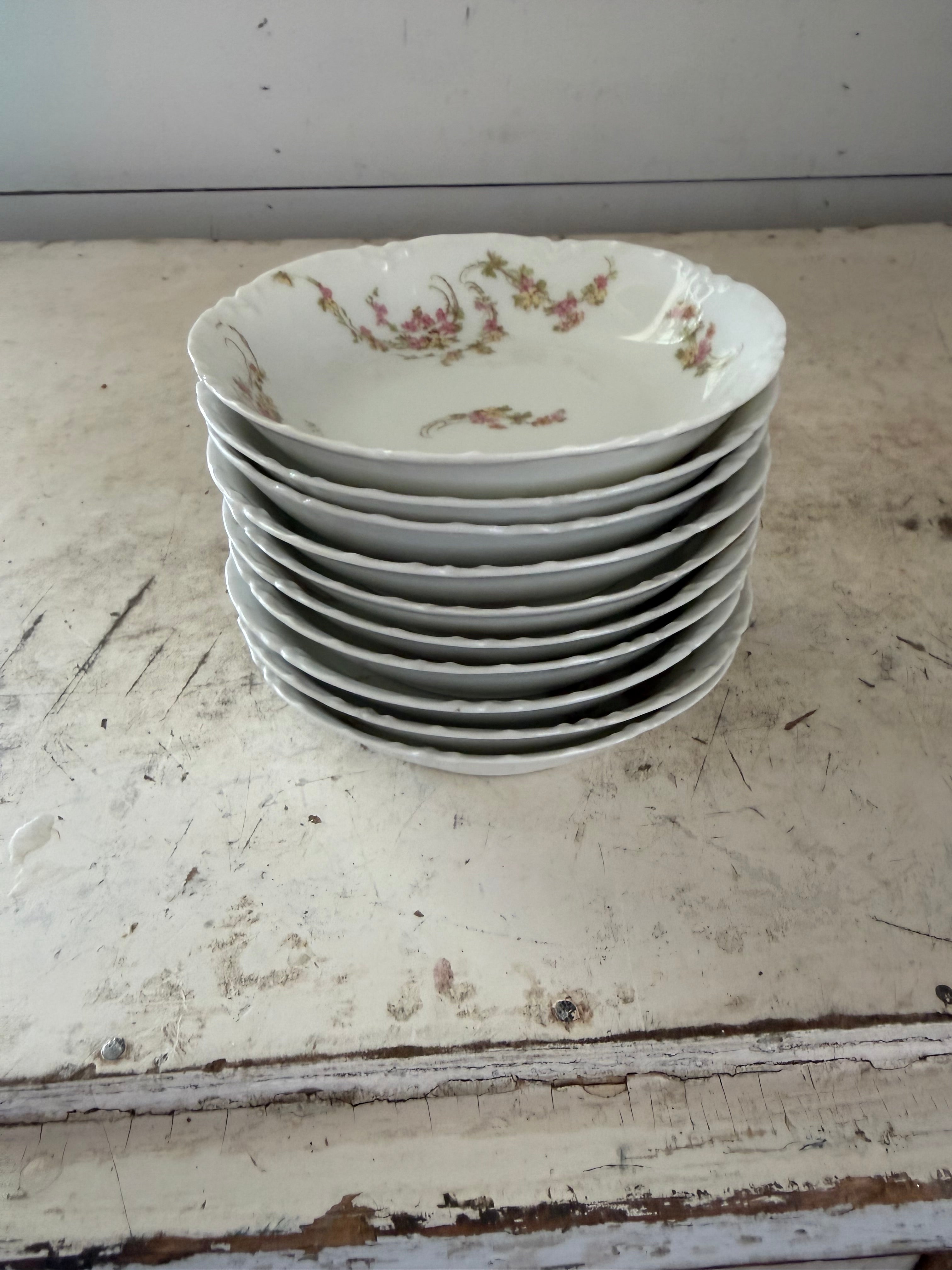 Haviland & Co Limoges France J. A. BOYD SAN DIEGO CAL China / sold Individually