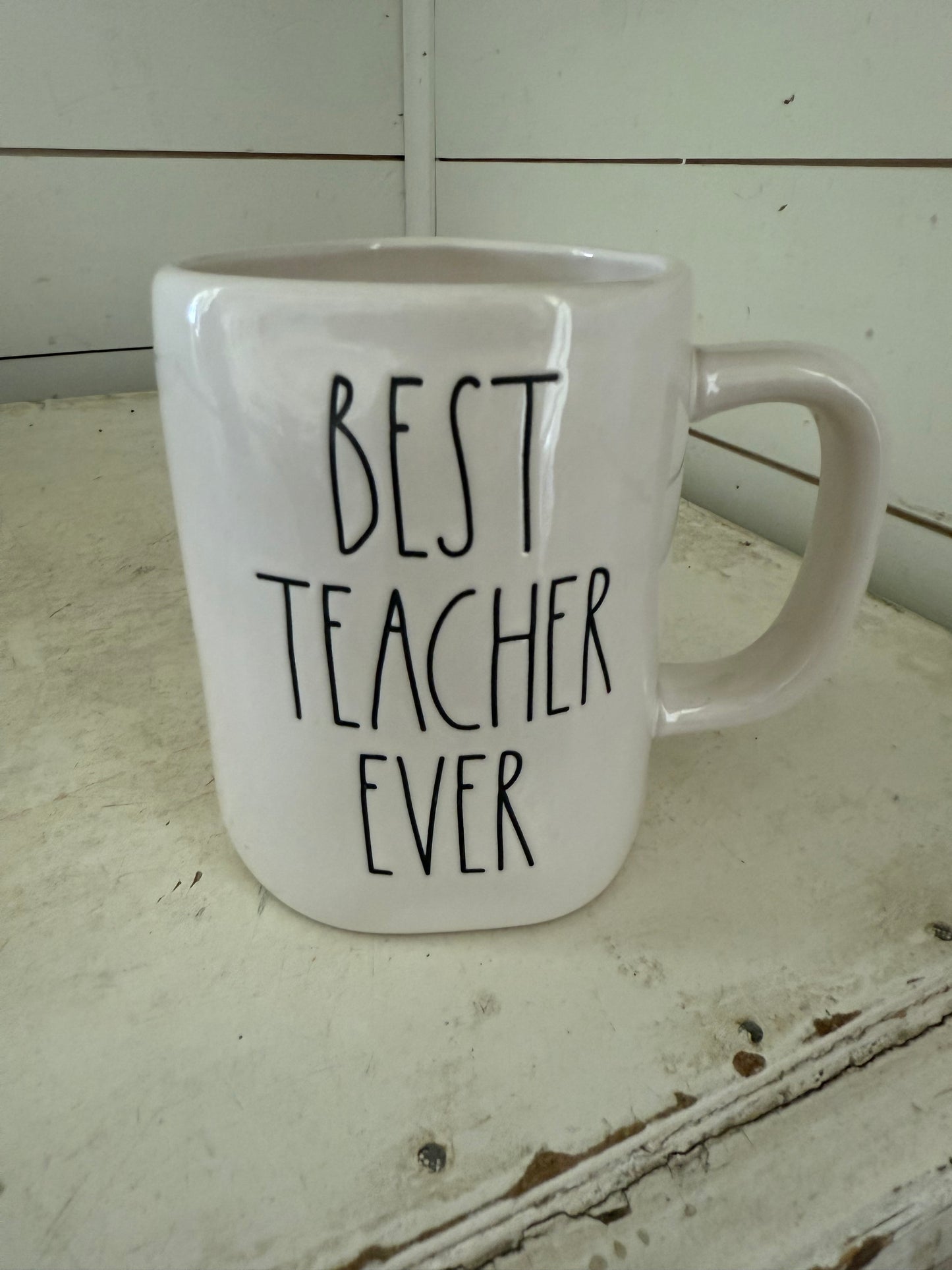 Best teacher ever Rae Dunn mug
