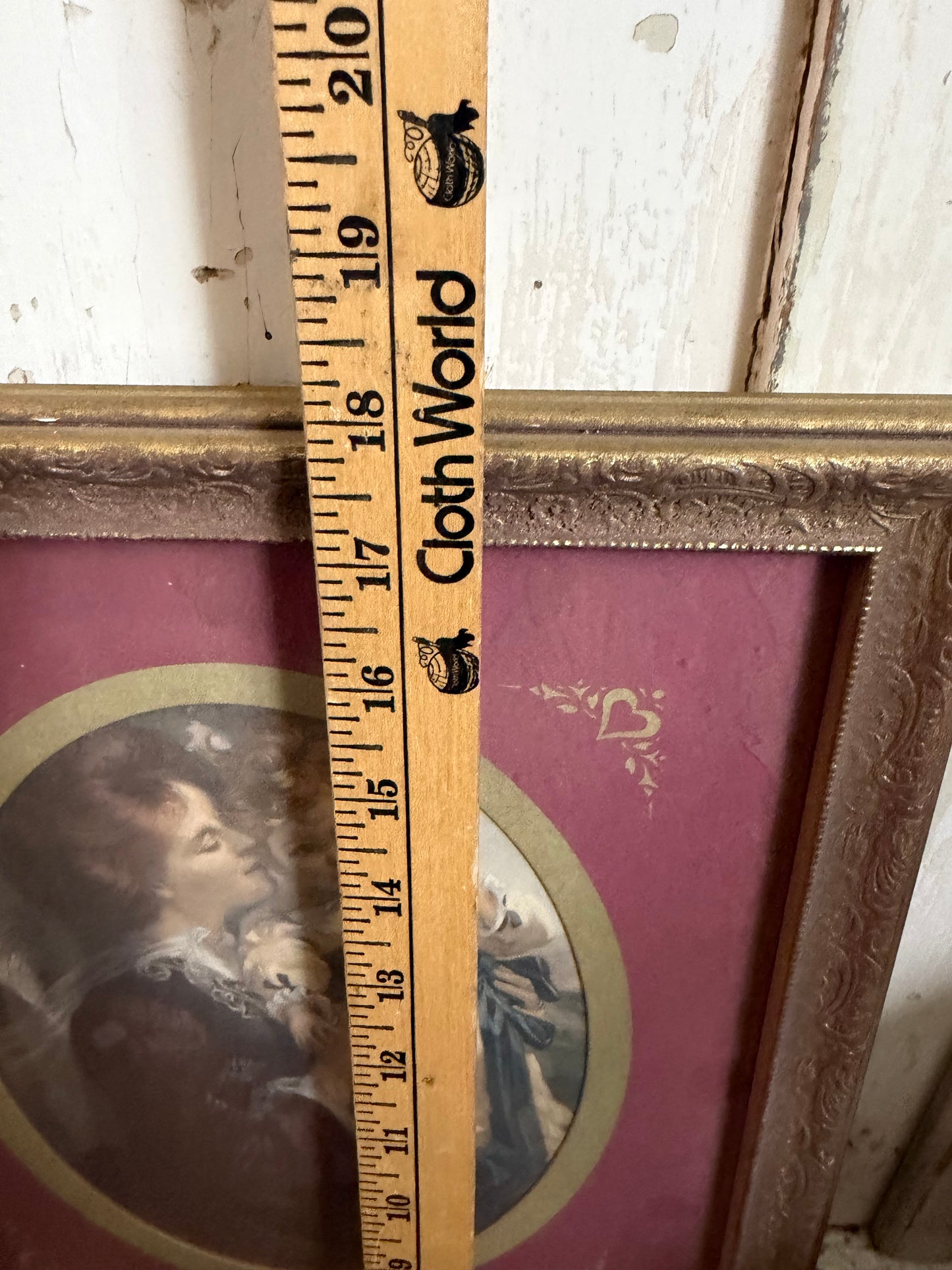 Gold framed only one mother art
