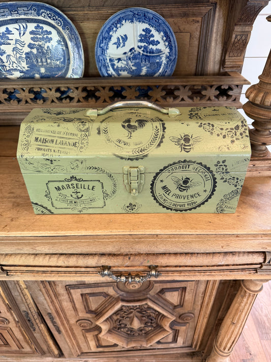 Hand Painted Toolbox