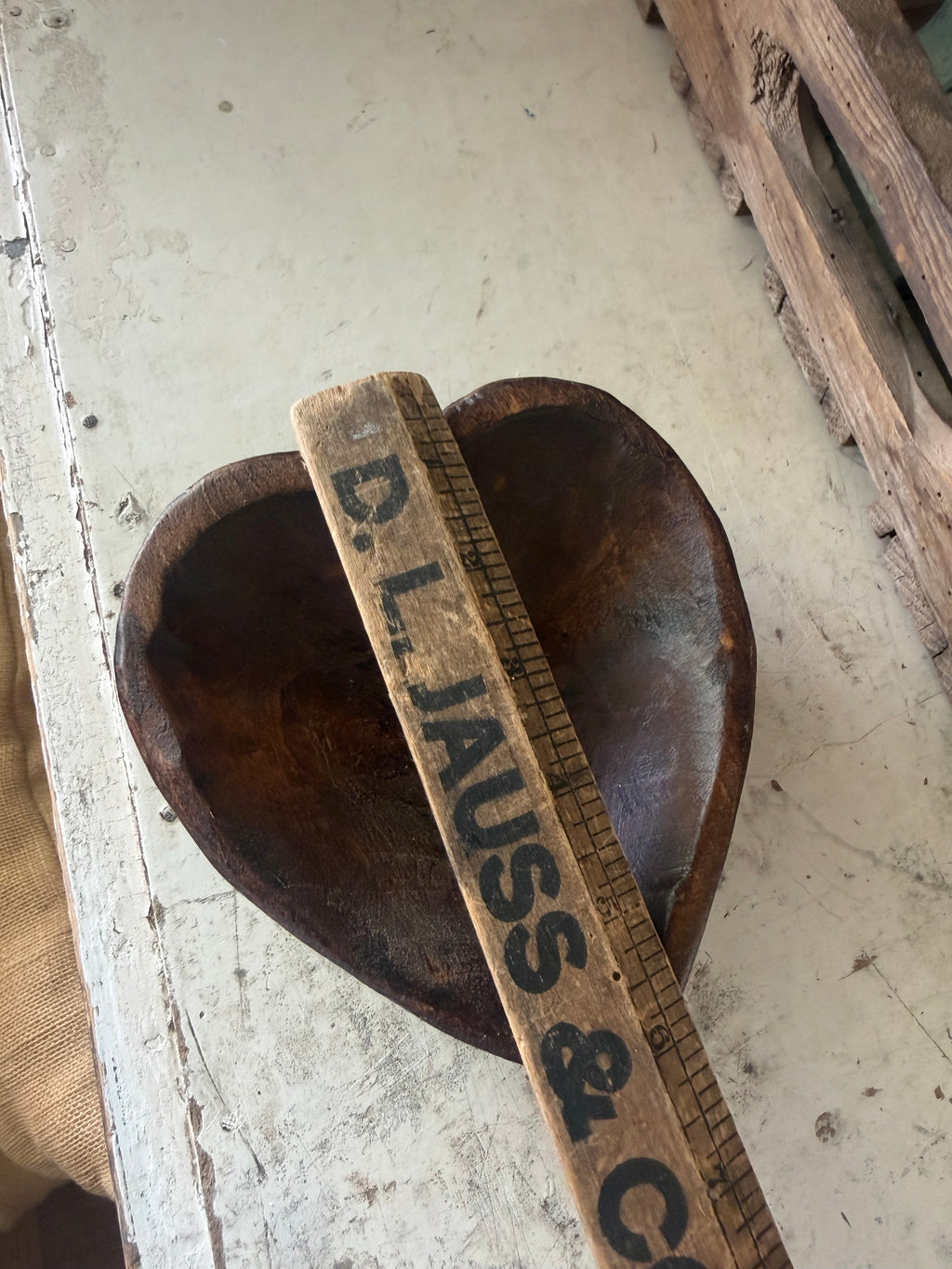 Heart dough bowl