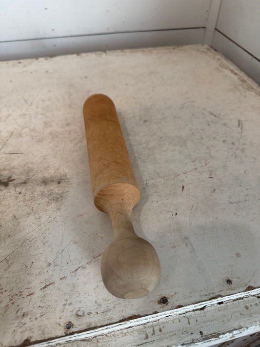 Vintage Kitchen Wood Masher Pounder Pestle
