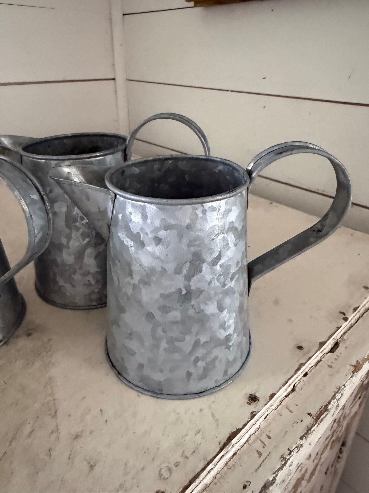 Mini galvanized pitcher will get makeover