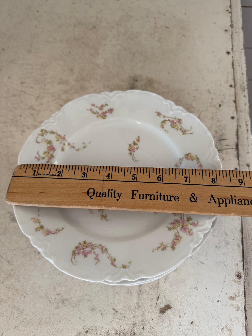 Haviland & Co Limoges France J. A. BOYD SAN DIEGO CAL China / sold Individually