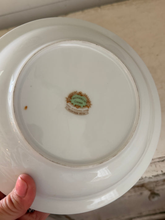 Vintage Monarch China “Montana Rose” bowl