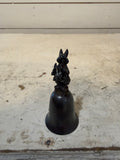 Vintage metal Bunny bell