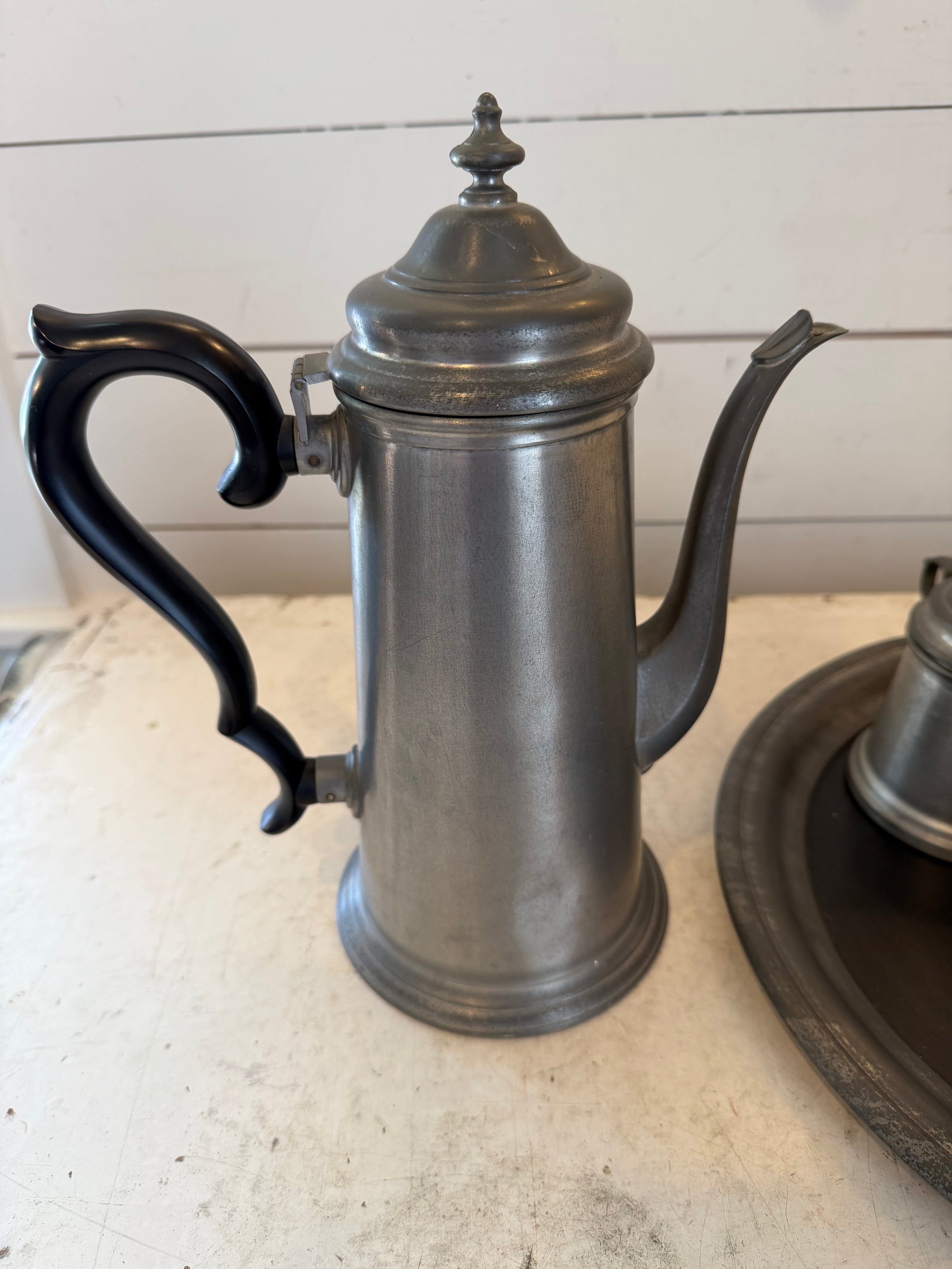 Vintage International Pewter coffee or tea Set