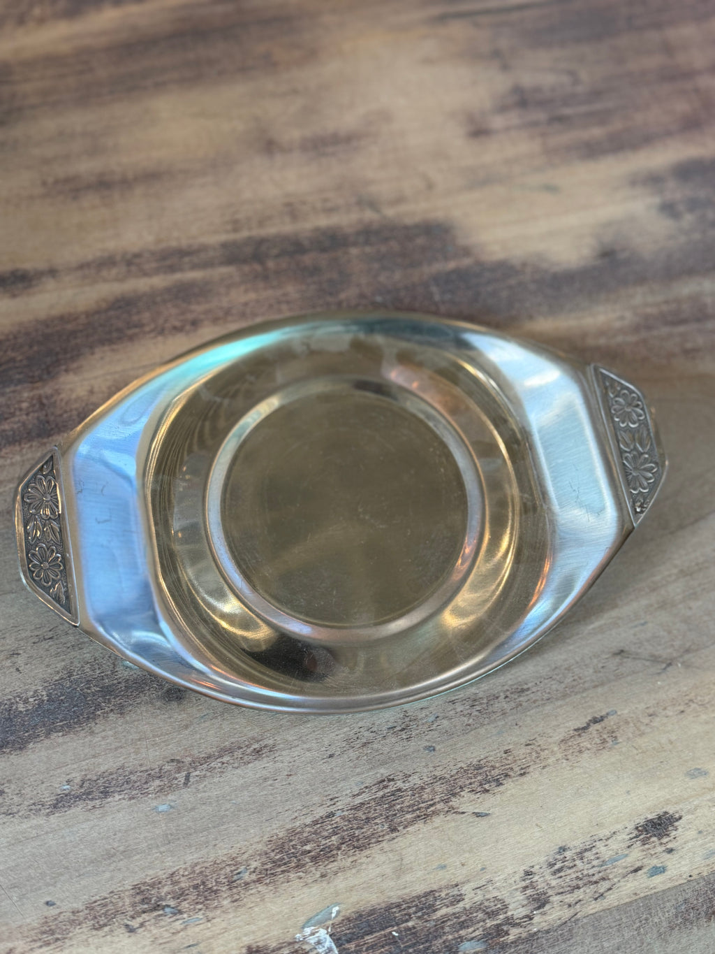 Stainless Creamer with Tray