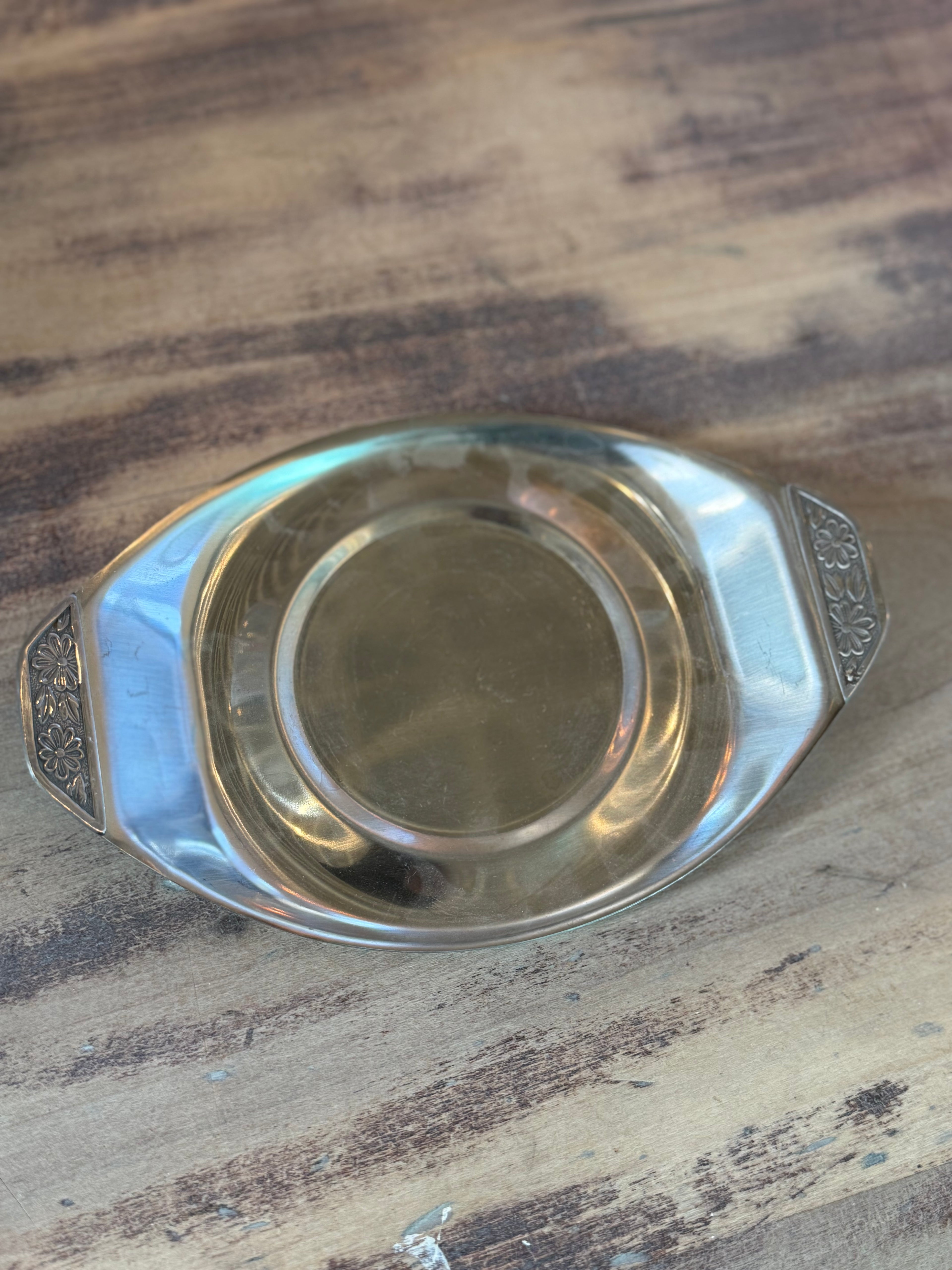 Stainless Creamer with Tray