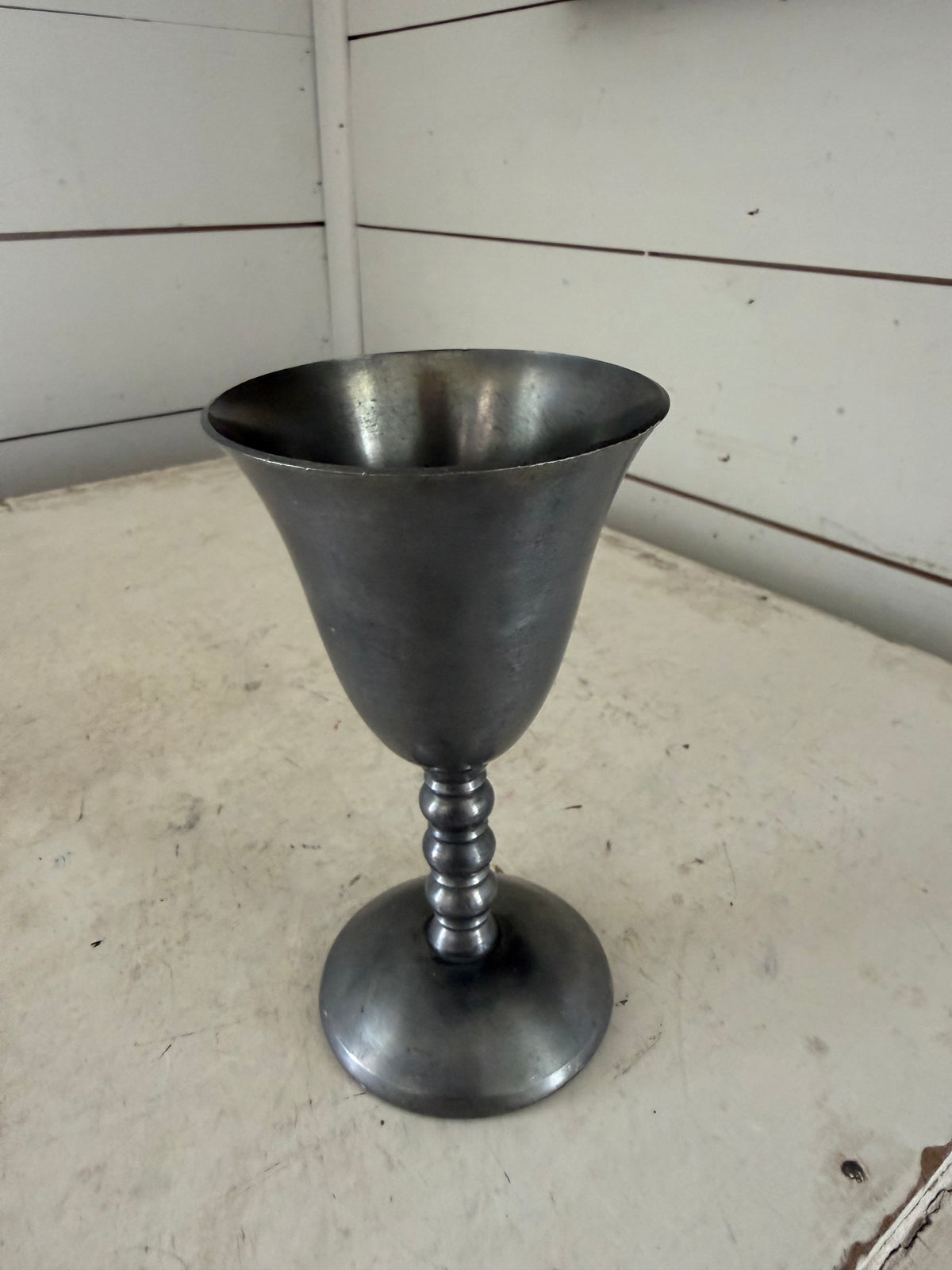 Pewter Goblet