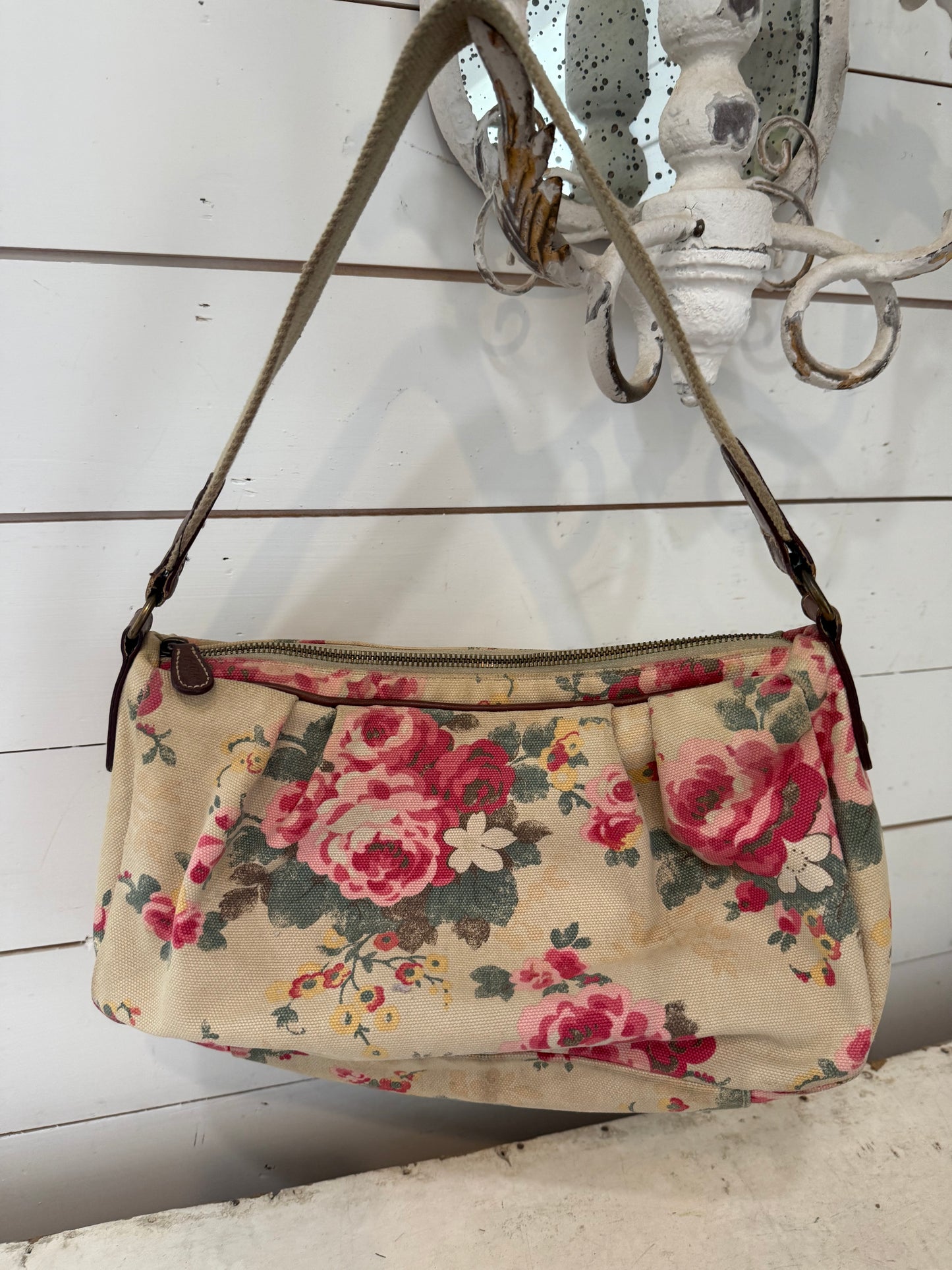 Cath Kidston Floral Canvas Purse