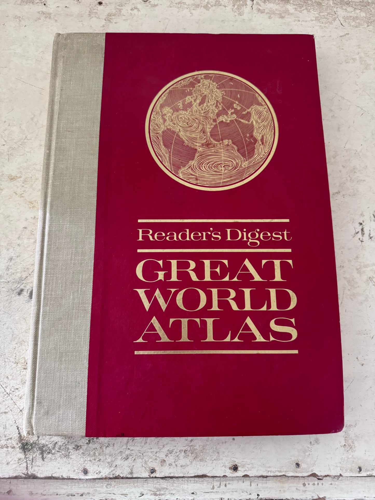 Vintage Reader’s Digest World Atlas - 1963