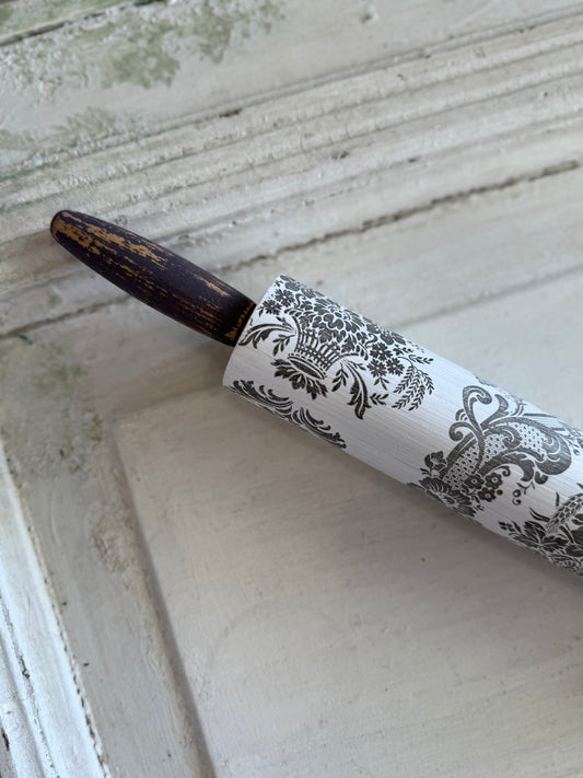 Hand Painted Rolling Pin for Decor