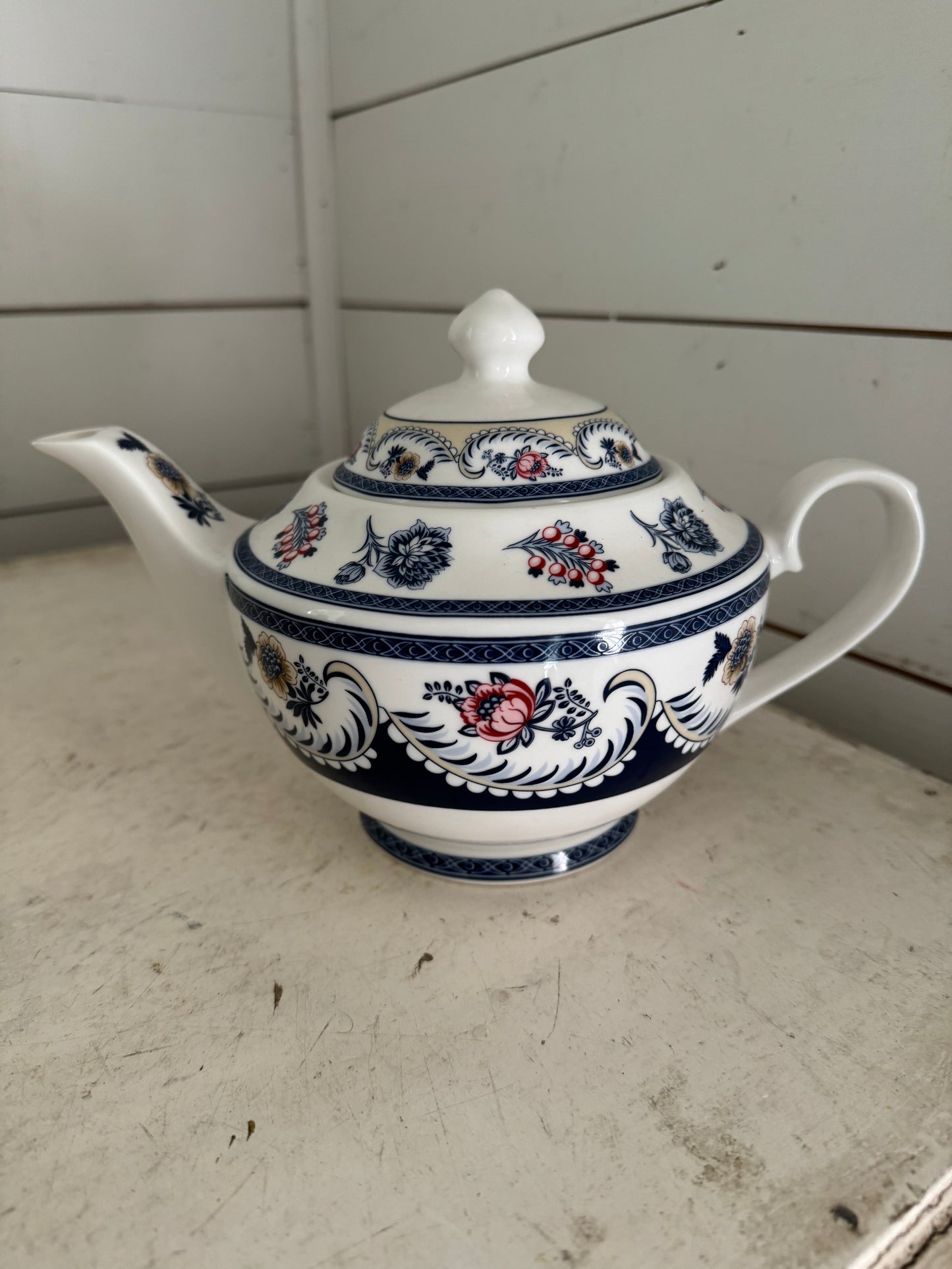 Fanquare Blue Vintage China - Sold Individually