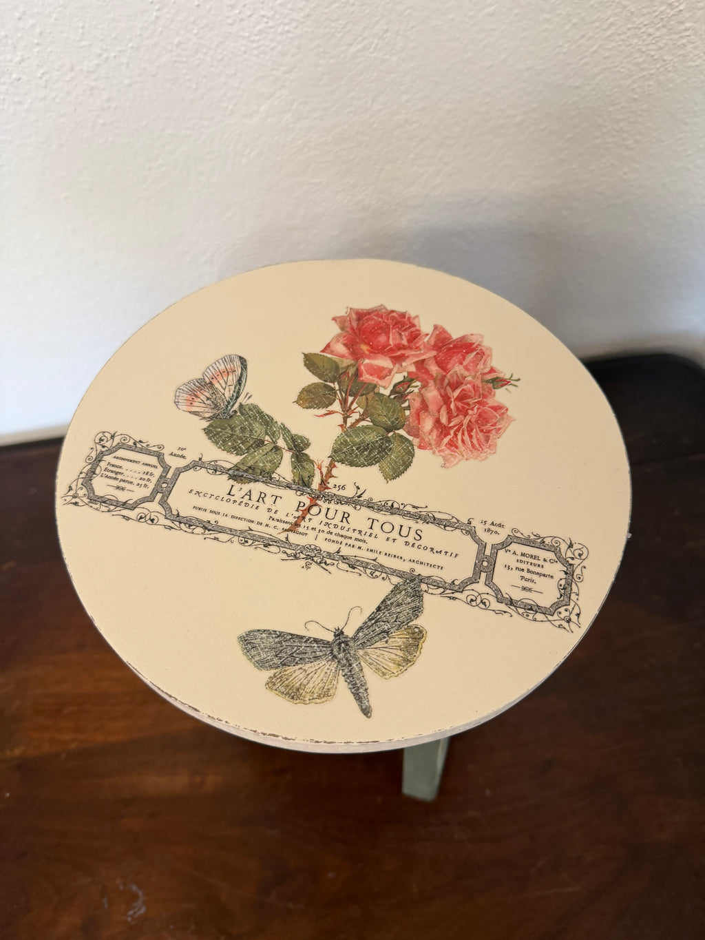 Painted Decor stool