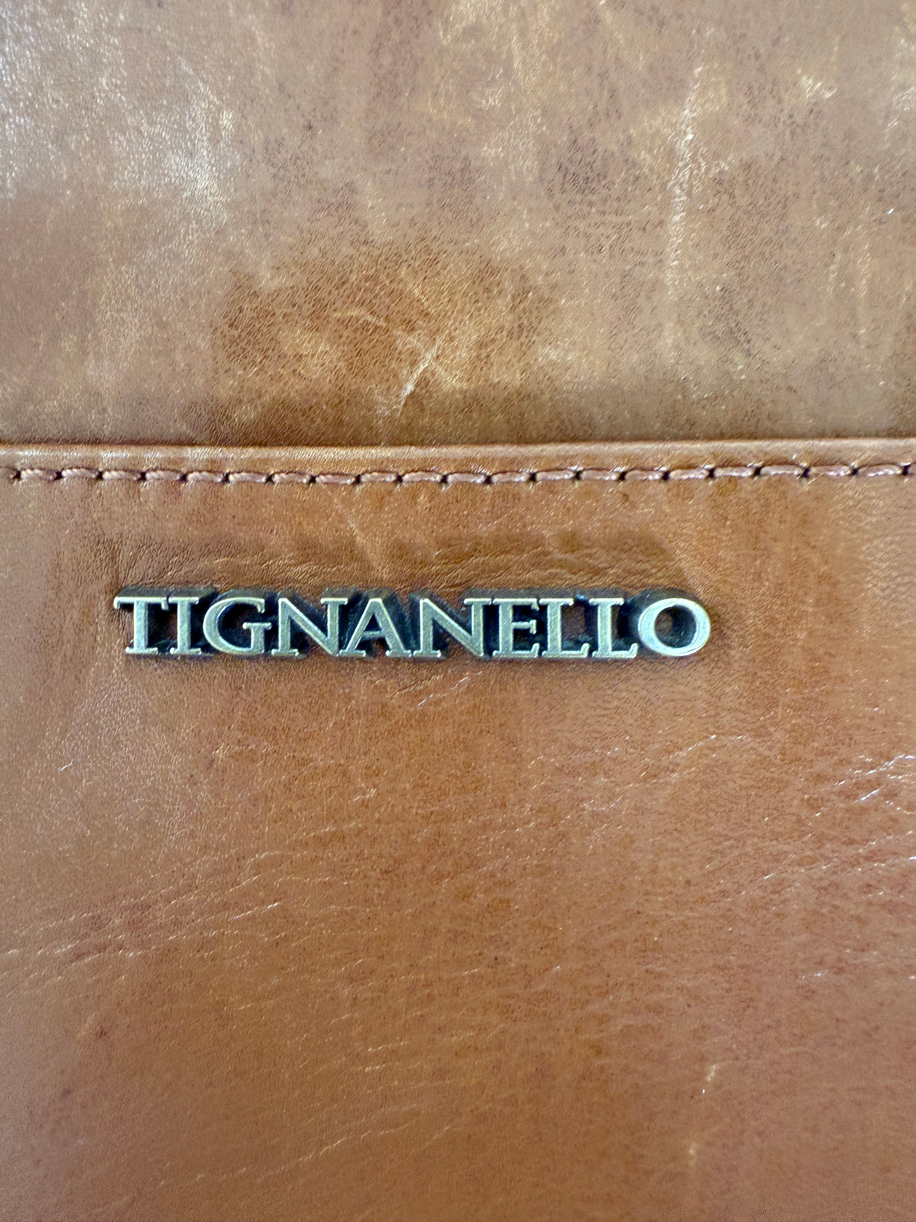 TIGNANELLO TRI-color LEATHER PURSE