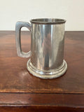 Vintage English pewter tankard or beer mug, likely made in Sheffield, England