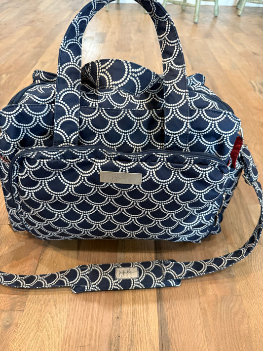 jujube Be Prepared Large Diaper Bag With Changing Pad - washed and good condition