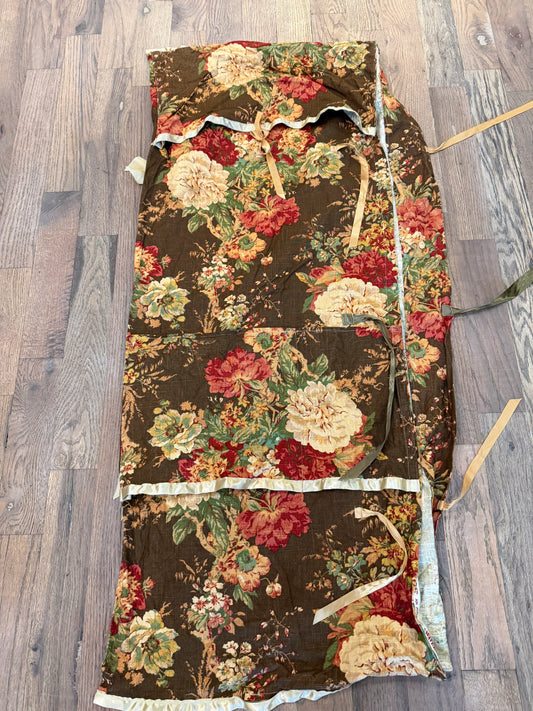 Waverly Floral Handmade Garment Bag