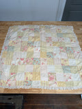 Manta de bebé tipo patchwork
