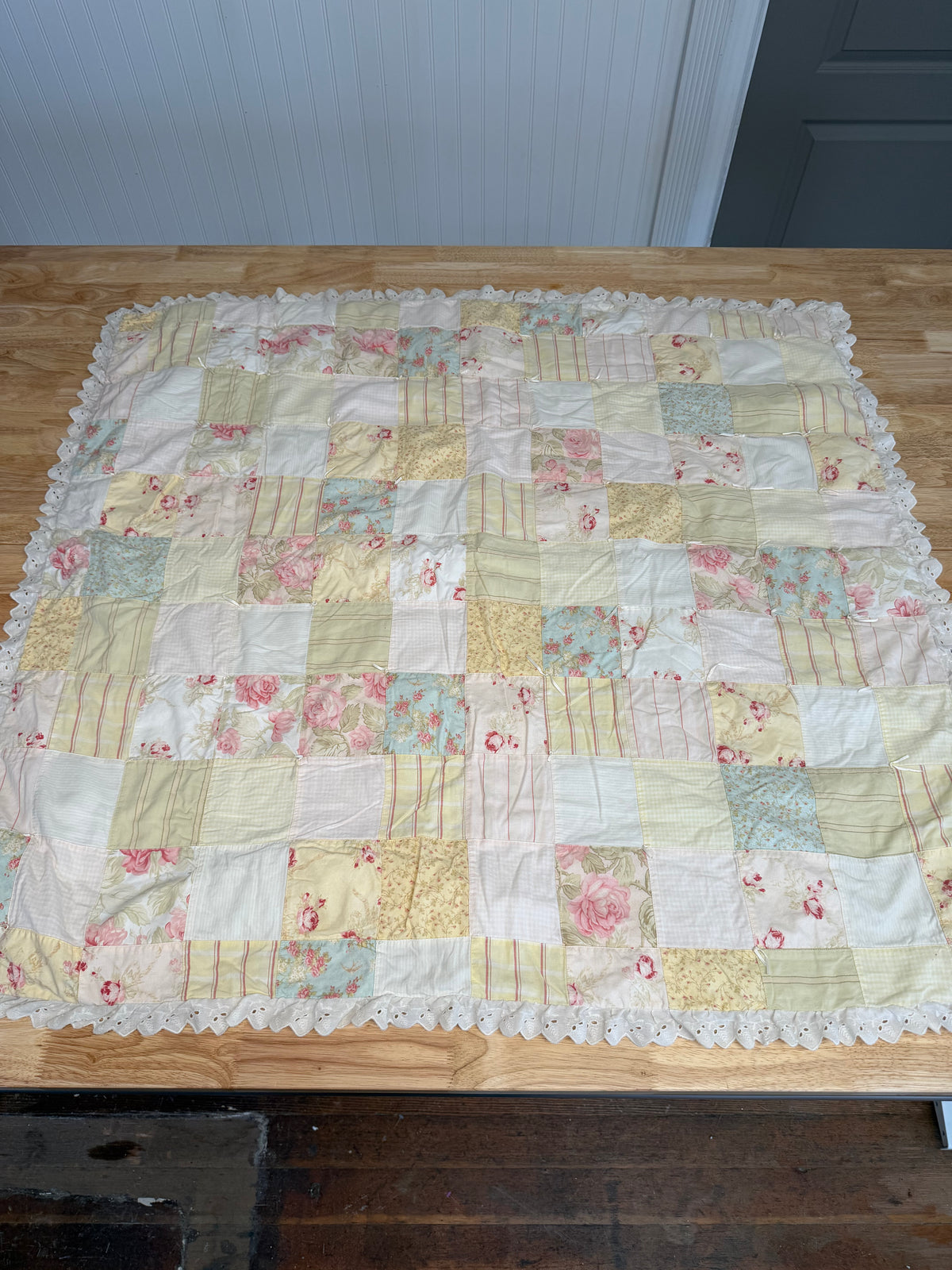 Pieced Quilt Baby Blanket