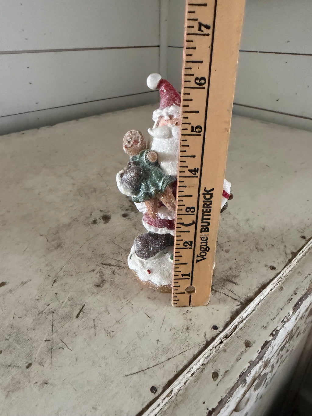 Glittered Santa