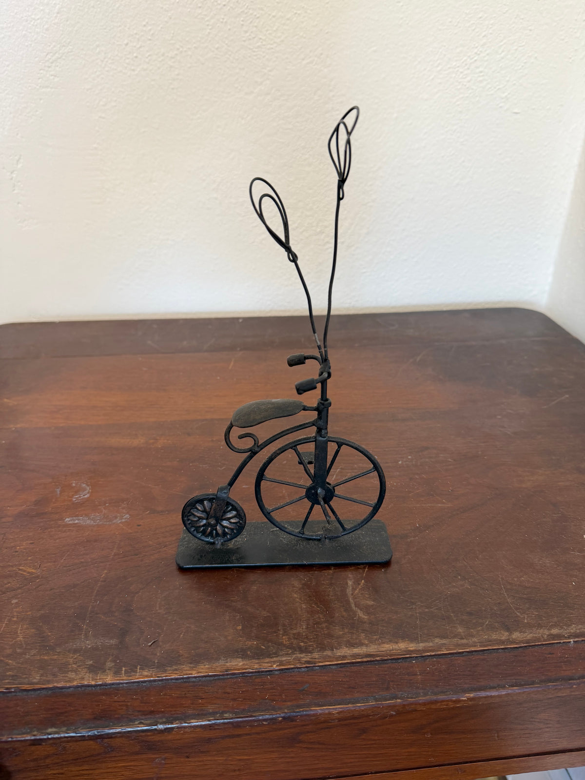 Two step Bicycle Card Holder